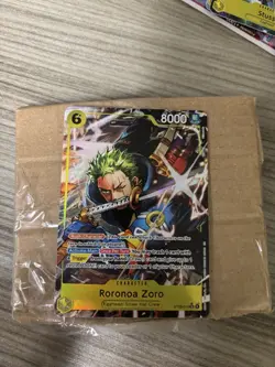 One Piece CCG Roronoa Zoro ST29-014 Alternate Art SR Nm Condition English - Image 1