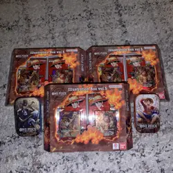 One piece Product Lot! 3 Illustration Box Vol 5, 2x Mini Tins - Image 1