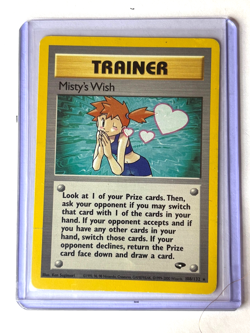 Misty's Wish #108 Pokemon Gym Challenge NM/LP - Image 1