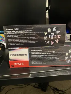 Pokemon Prismatic Evolutions Surprise Box x2 and Booster Bundle - Image 3