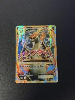 Pokemon TCG M Charizard EX 101/108 Full Art Ultra Rare 2016 Evolutions Mint/NM - Image 1