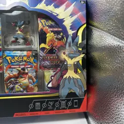 Pokemon TCG Mega Lucario ex Premium Figure Collection Box Factory Sealed IN HAND - Image 5