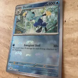 POKEMON - Dewott - 022/086 - MASTER BALL - S&V WHITE FLARE (English)- Pack Fresh - Image 1