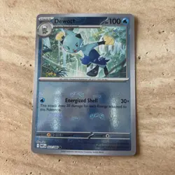 POKEMON - Dewott - 022/086 - MASTER BALL - S&V WHITE FLARE (English)- Pack Fresh - Image 2