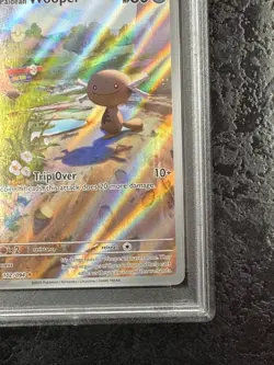 2025 POKEMON PFL EN PALDEAN WOOPER ILLUSTRATION RARE #102 💎 PSA 9 - Image 5