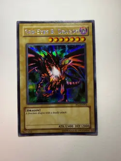Yugioh - Red-Eyes B. Dragon - Secret - Unlimited - PCJ-EN001 - LP - Image 1