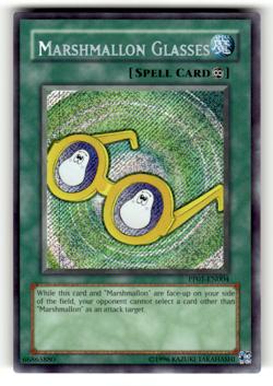 Marshmallon Glasses PP01-EN004 Unlimited Secret Rare Premium Pack 1 LP - Image 1