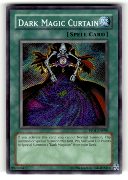 Dark Magic Curtain PP01-EN008 Unlimited Secret Rare Premium Pack 1 LP - Image 1