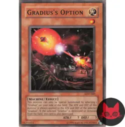 Yugioh Gradius' Option LOD-060 Common NM - Image 1