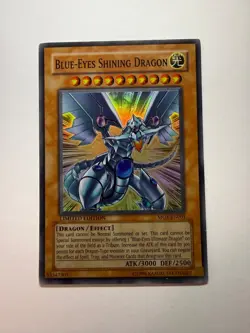 Yugioh - Blue-Eyes Shining Dragon - Super - Limited - MOV-EN001 - VLP - Image 1