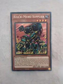 YUGIOH KOAKI MEIRU SUPPLIER SECRET RARE BLCR-EN080 1ST EDITION - Image 1