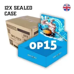One Piece TCG Sealed Case 12x Booster Box OP15 OP-15 EB04 - ENG ENGLISH PREORDER - Image 1