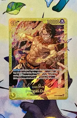 Portgas.D.Ace OP07-119 SEC - One Piece TCG English Near-Mint Foil Secret Rare - Image 1