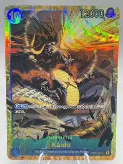 One Piece TCG Kaido OP05-118 SEC PRB01 Premium Booster - The Best English NM - Image 2