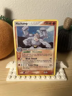 Pokemon TCG Machamp Holo Rare Card 11/108 EX Power Keepers - Image 1