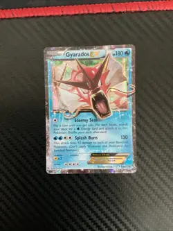 Pokemon Gyarados EX TCG Holo Rare Black Star Promo Card XY106 NM - Image 1