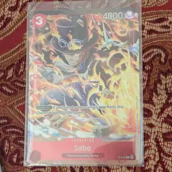 Sabo P-044 Championship 2024 FOIL Promo One Piece Card Game - Image 1