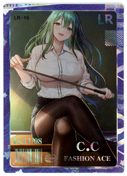 ❤C.C - Goddess Story Waifu Card SUMMER SWEETHEART Waifu Doujin LR-10 Anime Card - Image 1