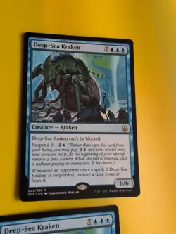Deep-Sea Kraken x2 Rare Dule deckss. Magic the Gathering 2 Card. - Image 4