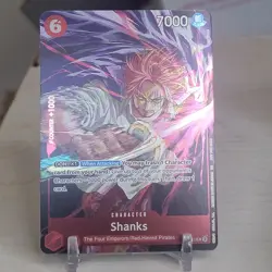 One Piece Shanks P-083 Promo Card English Version - Image 1