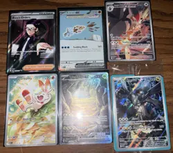 Pokemon TCG 6 card lot promo, SIR, Illustration rare & Ultra Rare. NM. - Image 2