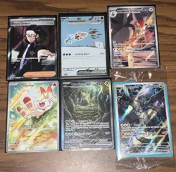 Pokemon TCG 6 card lot promo, SIR, Illustration rare & Ultra Rare. NM. - Image 3
