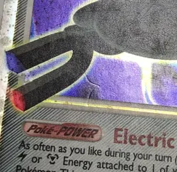 Magnezone LV.X 142/146 Holo Legends Awakened Pokemon Card 2008 DAMAGED - Image 2