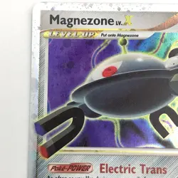 Magnezone LV.X 142/146 Holo Legends Awakened Pokemon Card 2008 DAMAGED - Image 5