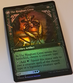 Kolvori, God of Kinship Showcase Foil NM Kaldheim MTG MAGIC THE GATHERING - Image 2
