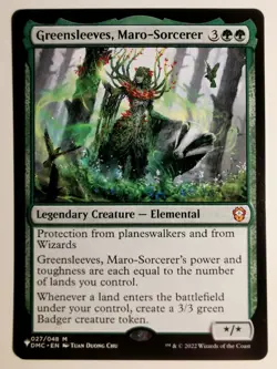 Greensleeves, Maro-Sorcerer: Mtg Card NM - Image 1