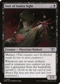 Seer of Stolen Sight [March of the Machine] Magic MTG - Image 1