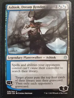 Ashiok, Dream Render - War of the Spark *NM* Near Mint MTG - Image 1