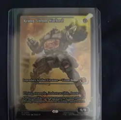 Krang, Utrom Warlord Showcase Foil NM MTG Teenage Mutant Ninja Turtles - Image 1