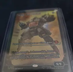 Krang, Utrom Warlord Showcase Foil NM MTG Teenage Mutant Ninja Turtles - Image 4
