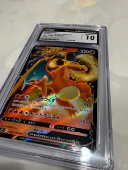 Charizard V CGC 10 Dialga SR Pristine 10 Mega Lucario ex Pokemon Slabs - Image 4