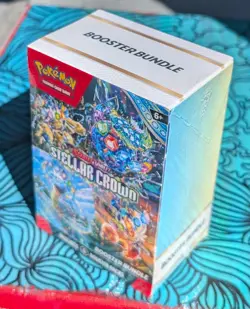 POKEMON TCG STELLAR CROWN BOOSTER BUNDLE 6 BOOSTER PACKS NEW FACTORY SEALED - Image 2