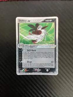Pokemon Power Keepers Shiftry Ex 97/108 Holo Rare LP - Image 1