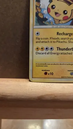 Pikachu Black Star Promo HGSS03 Holo LP - ungraded Pokemon Card - Image 4