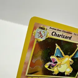 Pokemon TCG Charizard 4/130 Base Set 2 HOLO Vintage Card - Image 2