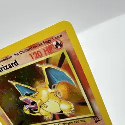 Pokemon TCG Charizard 4/130 Base Set 2 HOLO Vintage Card - Image 3