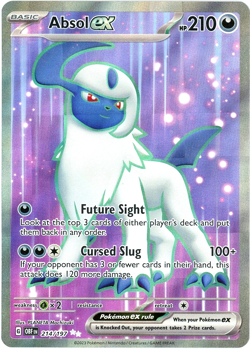 Absol ex - 214/197 - Ultra Rare - Obsidian Flames - Pokemon - English - NM - Image 1