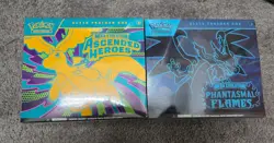 Pokemon Elite Trainer Boxes (1) Ascended Heroes & (1) Phantasmal Flames - Image 1