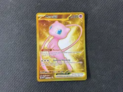 Mew ex NM 205 Scarlet & Violet 151 Holo Gold Full Art Rare Pokemon 205/165 - Image 2