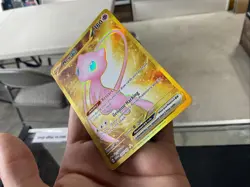 Mew ex NM 205 Scarlet & Violet 151 Holo Gold Full Art Rare Pokemon 205/165 - Image 4