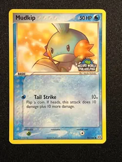 2005 Pokemon TCG Mudkip #56 (WOTC) Wizards World Philadelphia Promo - Image 2