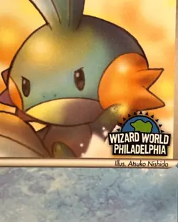 2005 Pokemon TCG Mudkip #56 (WOTC) Wizards World Philadelphia Promo - Image 3