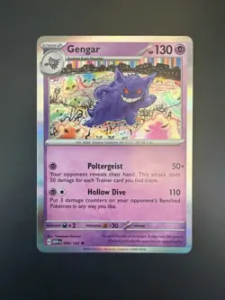 Gengar Pokemon TCG SV: Scarlet & Violet 151 094/165 Holo - Image 1