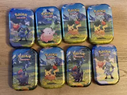 Pokemon TCG Ascended Heroes X8 Mini Tins New Sealed - Image 1