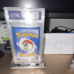 Pokemon Pikachu Base Set Unlimited #58 Regular Common PSA 10 GEM MT 1999 - Image 2