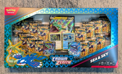Genuine Pokemon Sea & Sky Crown Zenith Premium Collection Box Sealed - Image 1